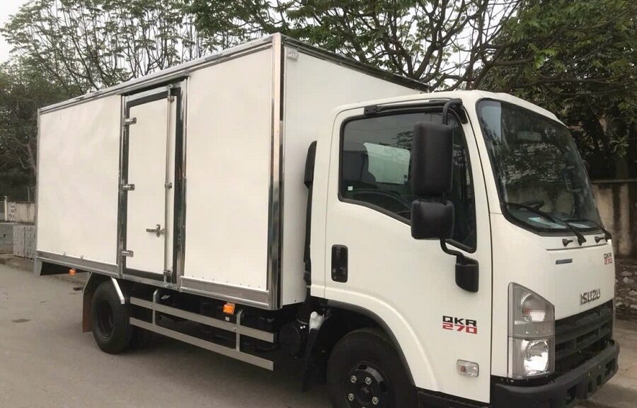 xe tải isuzu thùng composite
